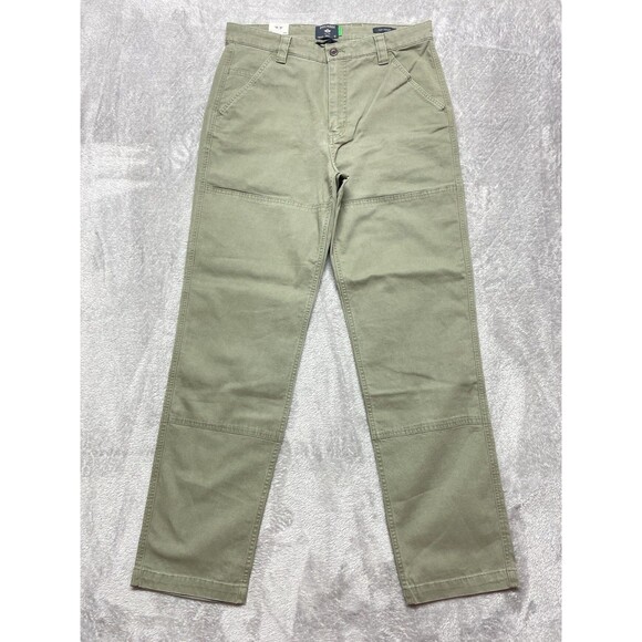 Dockers Men’s Stretch Utility Pants Straight Fit Size 32x32 Green Color - Picture 2 of 14